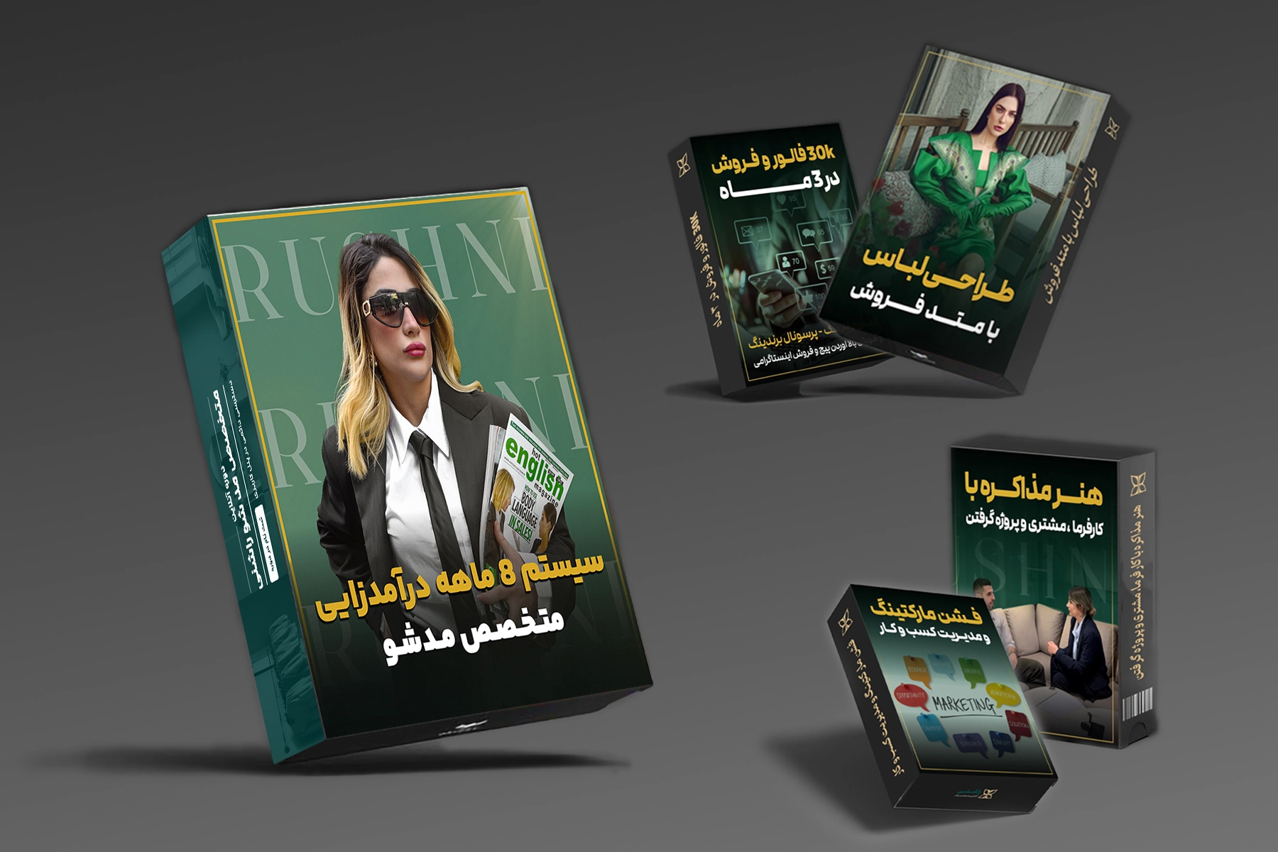 سیستم ۸ ماهه درامدزایی متخصص مد شو راشنی